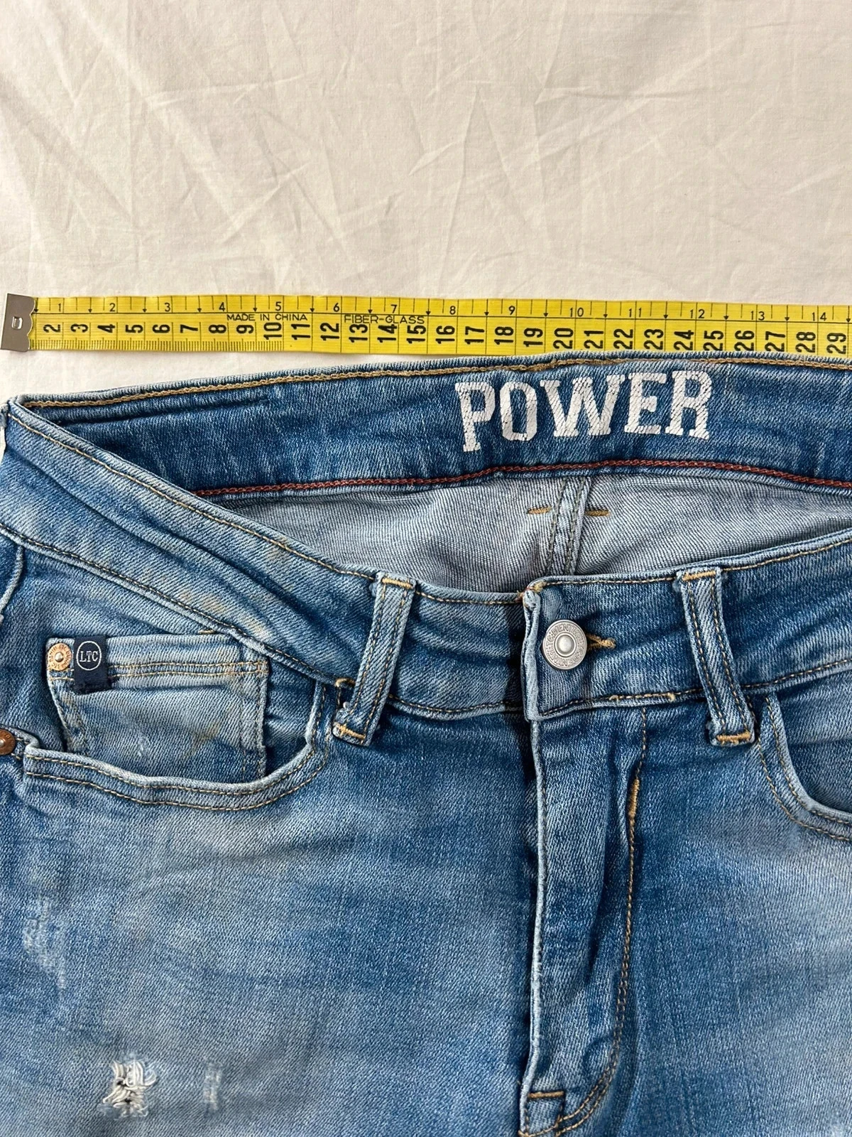 Blue jeans Le Temps des Cerises size 31 US – photo 8